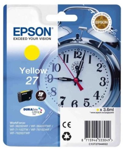 Epson 27 желтый фото 2