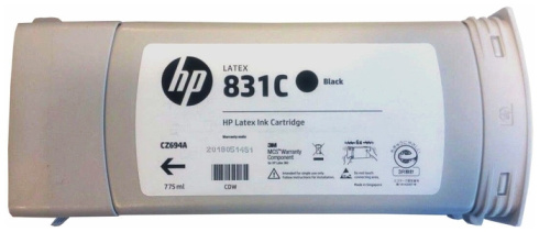 HP Europe 831C Latex черный фото 1