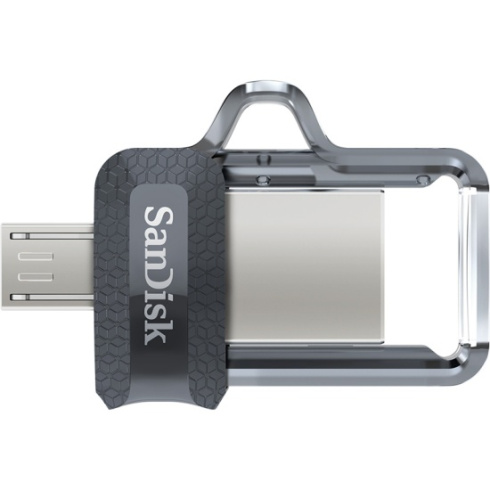SanDisk Ultra Dual Drive 128GB черный фото 1