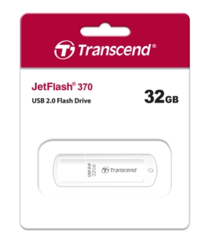 Transcend JetFlash 370 32Gb белый фото 2