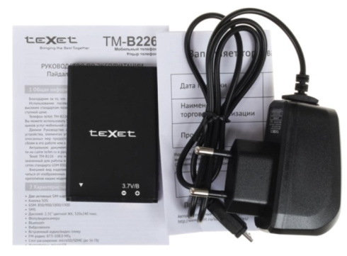 Texet TM-B226 черно-красный фото 4