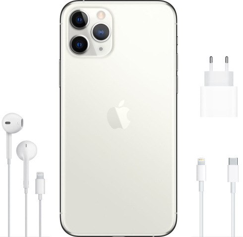 Apple iPhone 11 Pro 512 ГБ серебристый фото 3