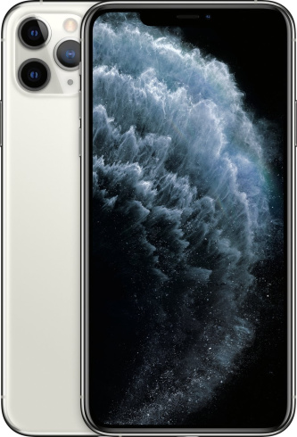 Apple iPhone 11 Pro Max 64 ГБ серебристый фото 1