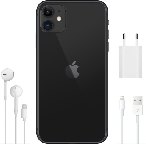 Apple iPhone 11 256 ГБ черный фото 4
