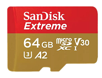SanDisk Extreme microSDXC 64 Gb