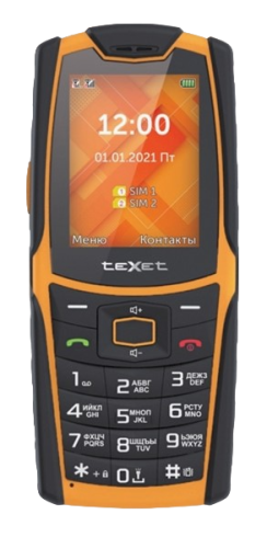 Texet TM-521R черно-оранжевый фото 1