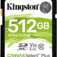 Kingston Canvas Select Plus SDXC 512GB фото 1
