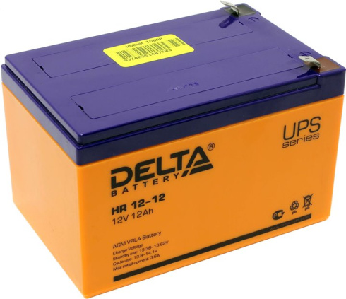 Аккумуляторная батарея Delta HR 12V 12Ah фото 1
