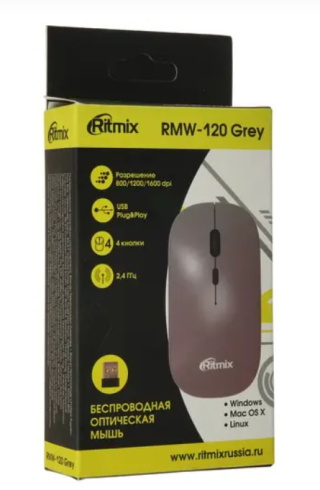 Ritmix RMW-120 серый фото 7