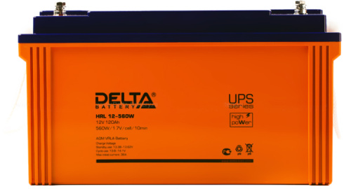 Аккумуляторная батарея Delta HRL 12V 120Ah W фото 2