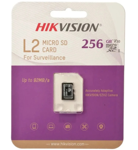 Hikvision HS-TF-L2/256G 256Gb фото 2