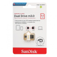 SanDisk Ultra Dual Drive 64GB золотистый фото 2