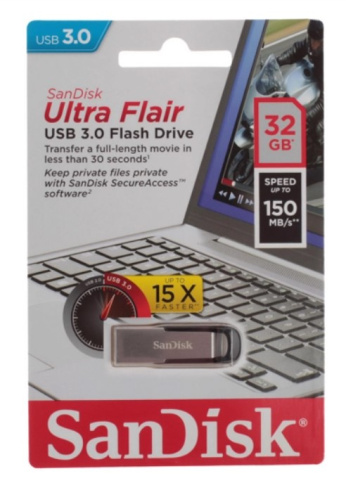 SanDisk Ultra Flair 32Gb фото 3