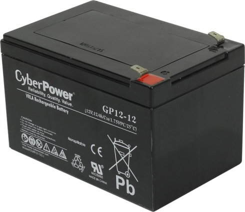 Аккумуляторная батарея CyberPower 12V 12Ah фото 1