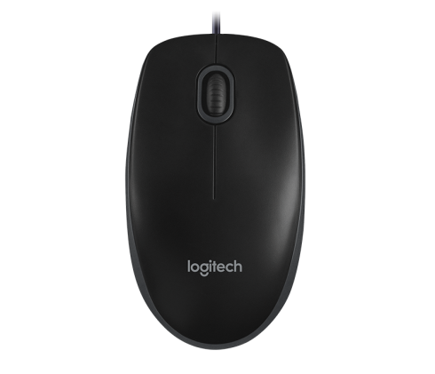 Logitech B100 черный фото 1