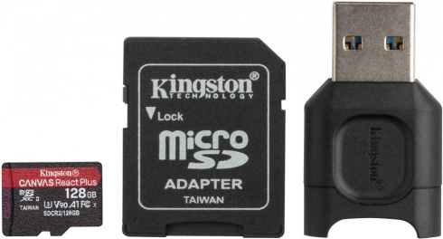Kingston Canvas React Plus microSDHC 128GB фото 1