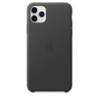 Apple Leather Case для iPhone 11 Pro Max черный фото 1