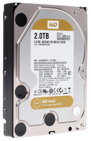 Western Digital Gold 2TB фото 3