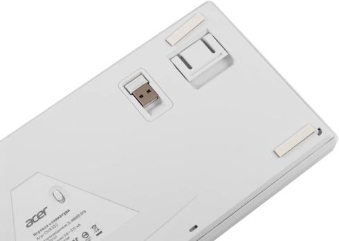 Acer OKR302 механическая белый USB беспроводная BT/Radio Multimedia for gamer для ноутбук ZL.KBDEE.016 " фото 22