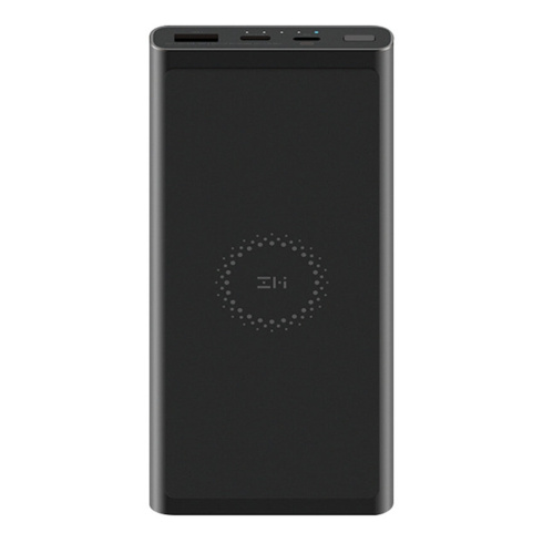 Xiaomi ZMi WPB100 Power Bank Wireless charge 10000mAh Чёрный фото 1