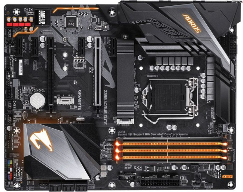Gigabyte Z390 Aorus Elite фото 1