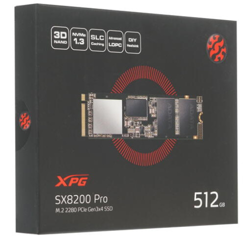 A-Data XPG SX8200 Pro ASX8200PNP-512GT-C 512GB фото 4