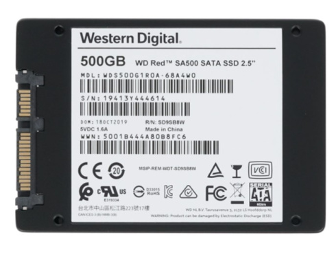 Western Digital Red SA500 500Gb фото 2