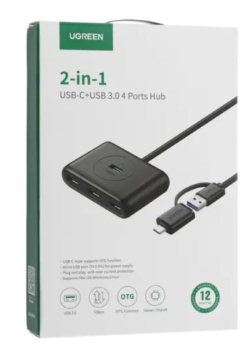 Ugreen CR113 USB 3.0 Hub фото 4