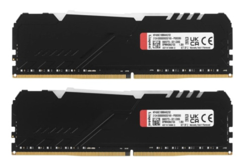 Kingston Fury Beast RGB 2x16gb фото 3