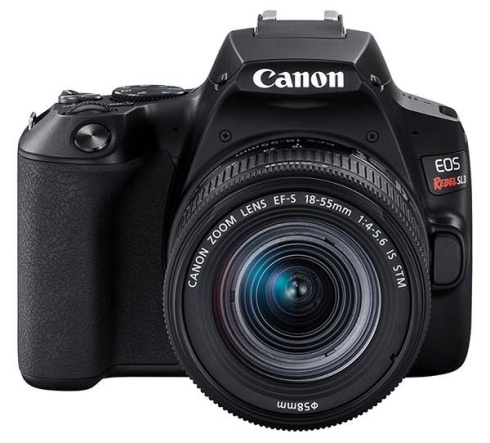 Canon EOS 250D Kit черный фото 1