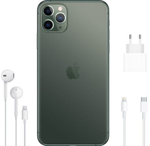 Apple iPhone 11 Pro Max 256 ГБ темно-зеленый фото 3