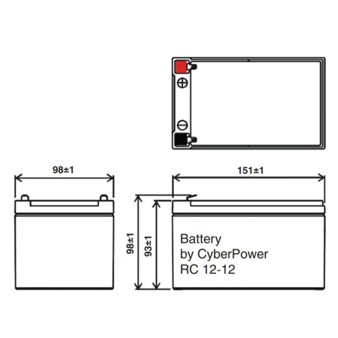 CyberPower Standart series RC 12-12 фото 3