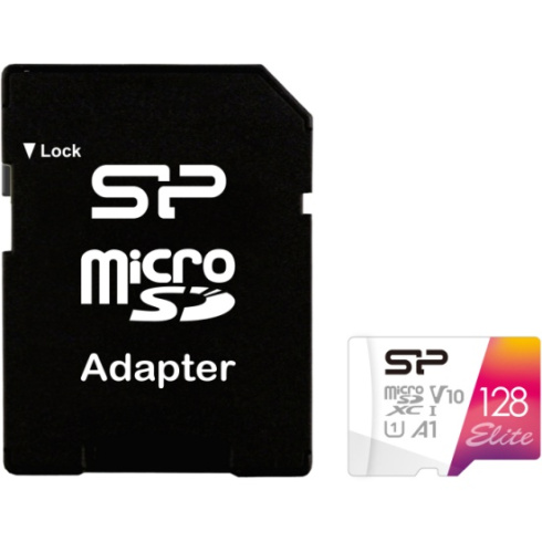 Silicon Power Elite microSDXC 128GB фото 1