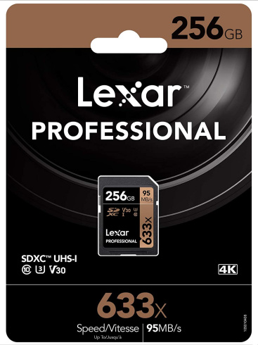 Lexar Professional 633x 256 GB фото 2