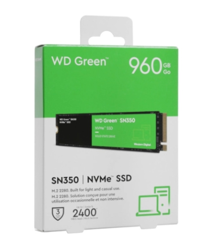 Western Digital Green SN350 960GB фото 3