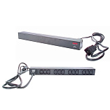 Распределитель питания APC Rack PDU, Basic, 1U, 16A