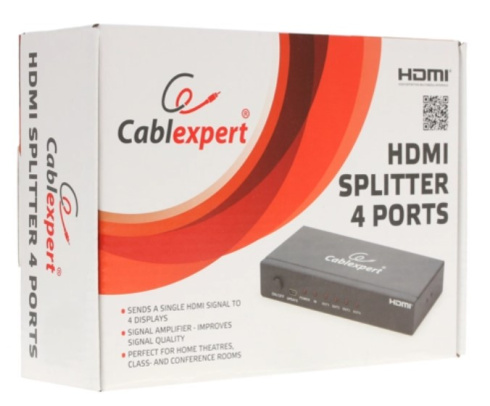 Cablexpert HDMI splitter 4 ports фото 4