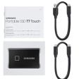 Samsung T7 Touch 500Gb черный фото 5