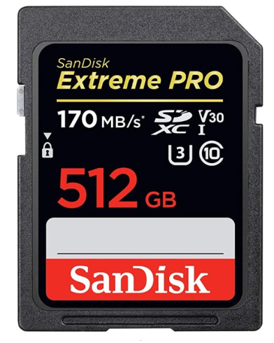 SanDisk Extreme SD 512 Gb фото 1