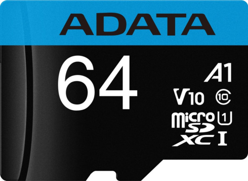 ADATA Premier microSDXC UHS-I 64GB фото 1