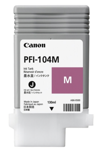Canon PFI-104 M пурпурный фото 1