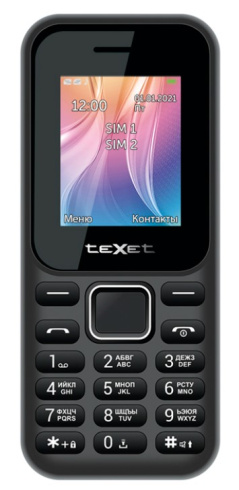 Texet TM-123 черный фото 1