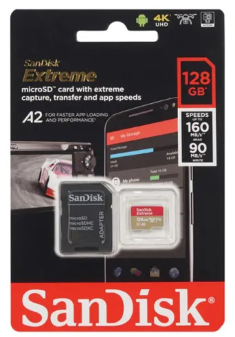 SanDisk Extreme microSDXC 128Gb фото 3
