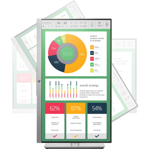 HP EliteDisplay E223 21.5" фото 7