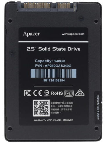 Apacer Panther AS340 AP240GAS340G-1 240GB фото 4
