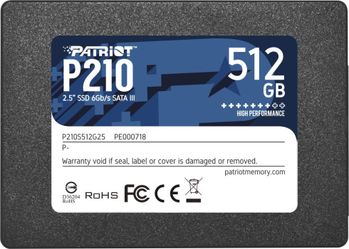 Patriot  P210 512GB фото 1