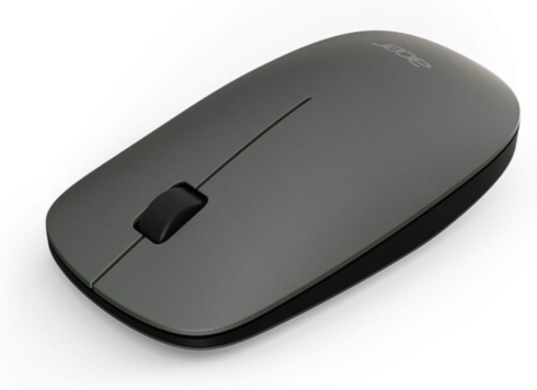 Acer Wireless Slim Mouse M502 WWCB, w/ Chrome logo, Space Gray (Retail pack) фото 2