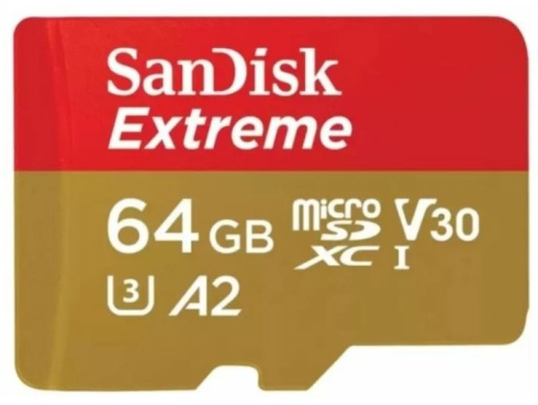 SanDisk Extreme microSDXC 64Gb  фото 1