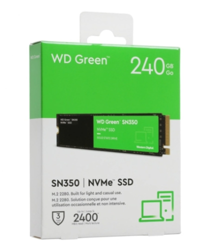 Western Digital Green SN350 240GB фото 3