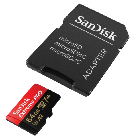 SanDisk Extreme Pro microSDXC 64 Gb фото 2